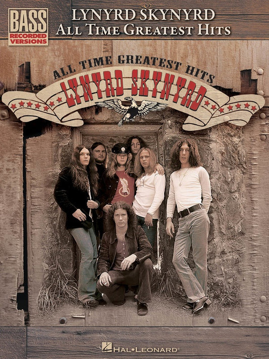 Lynyrd Skynyrd - All Time Greatest Hits Bass Tab Book