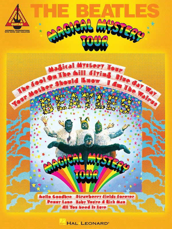 Beatles Magical Mystery Tour Guitar Tab Book