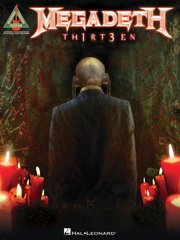 Megadeath - Th1Rt3En Guitar Tab Book