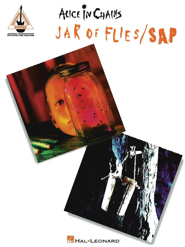 Alice In Chains - Jar Of Flies/Sap Guitar Tab Book