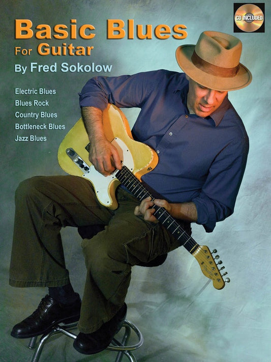 Basic Blues For Guitar Method Bk/Cd