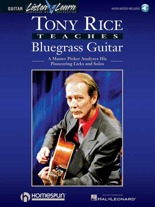 Tony Rice Teaches Bluegrass Guitar Bk/Ola