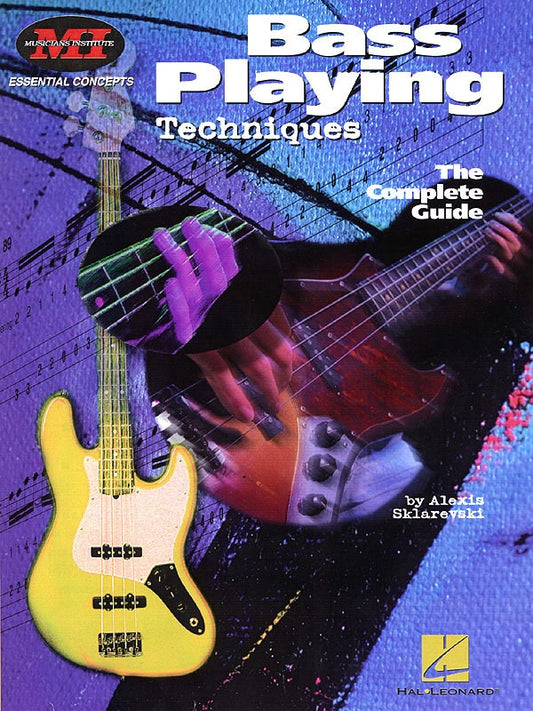 Bass Playing Techniques Book Musicians Institute