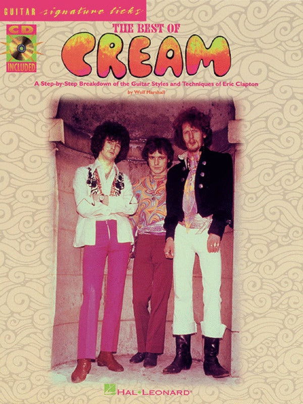 The Best Of Cream Guitar Tab Book/Cd