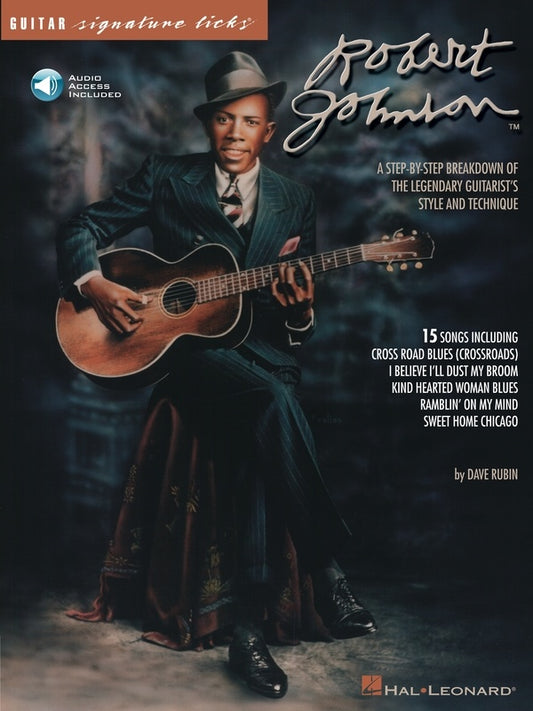 Robert Johnson Guitar Signature Licks Book/Ola