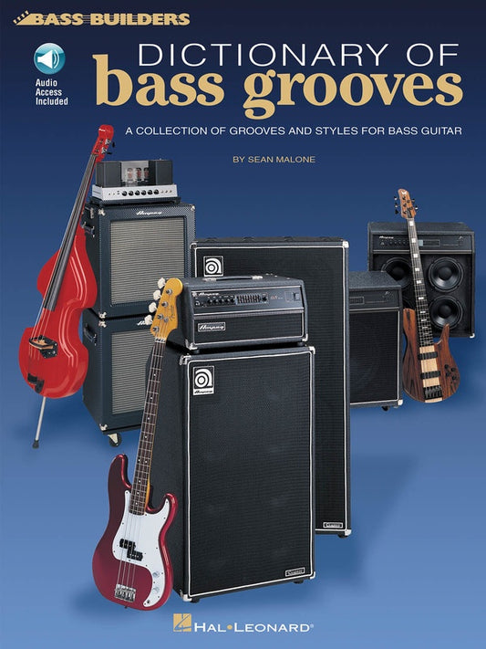 Dictionary Of Bass Grooves Bk/Ola