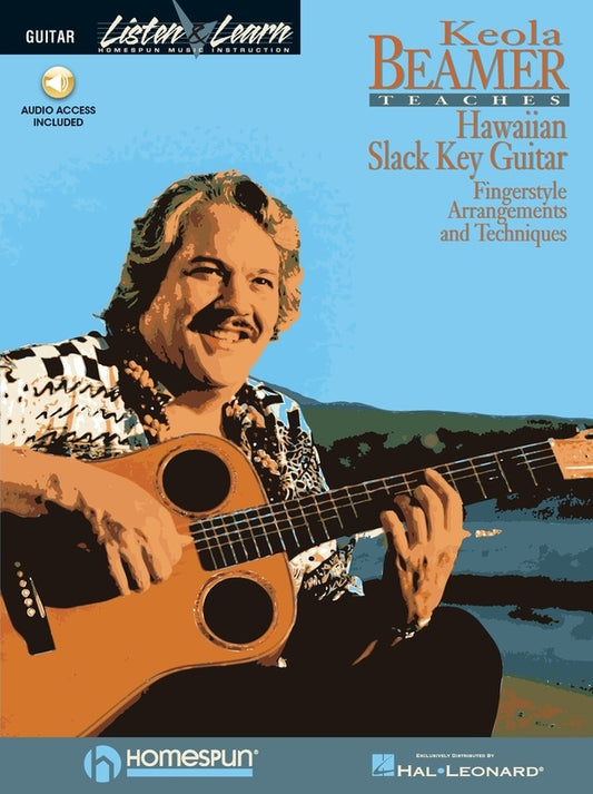 Beamer Teaches Hawaiian Slack Key Gtr Bk/Cd