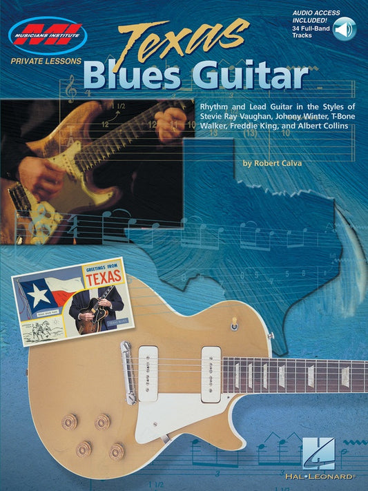 Texas Blues Gtr Bk/Cd Mi Musicians Institute