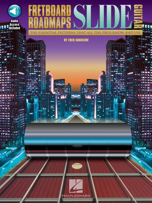 Fretboard Roadmaps Slide Guitar Bk/Ola