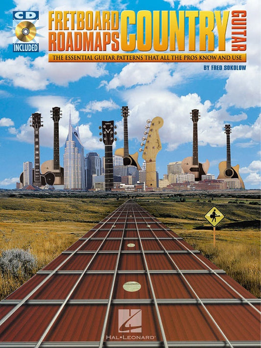 Fretboard Roadmaps Country Guitar Bk/Cd