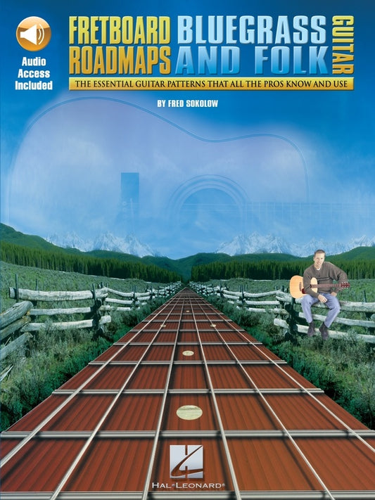 Fretboard Roadmaps Bluegrass And Folk Guitar Bk/Ola