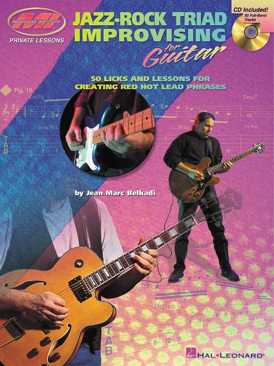 Jazz Rock Triad Improvising For Guitar Mi Bk/Cd
