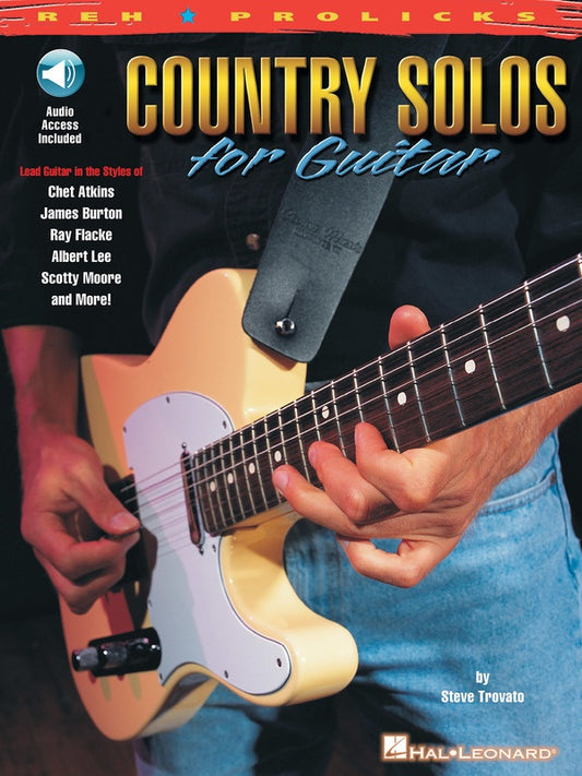 Country Solos For Gtr Bk/Cd