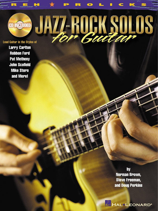 Jazz Rock Solos For Guitar Bk/Cd