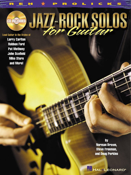 Jazz Rock Solos For Guitar Bk/Cd