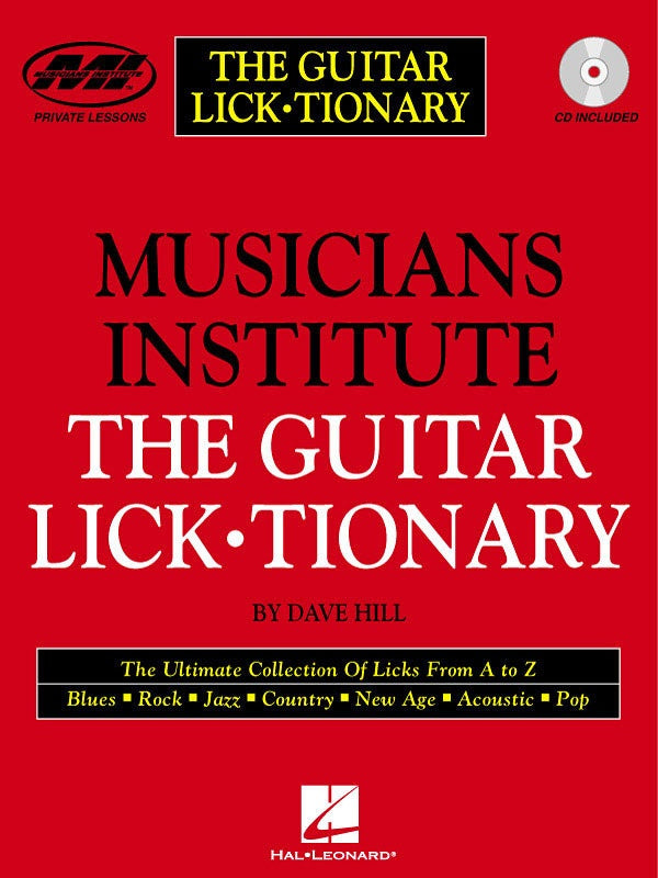Guitar Licktionary Mi Bk/Cd