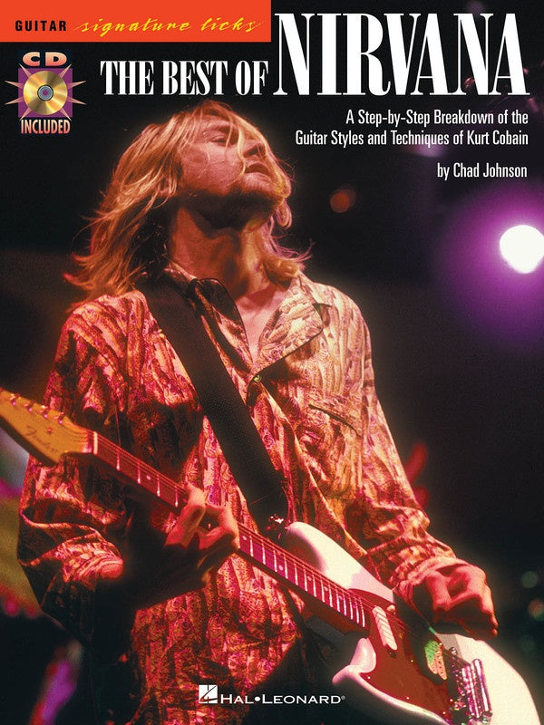 Best Of Nirvana Guitar Signature Licks Bk/Cd