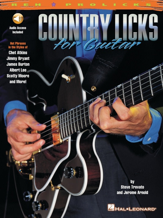 Country Licks For Guitar Bk/Ola
