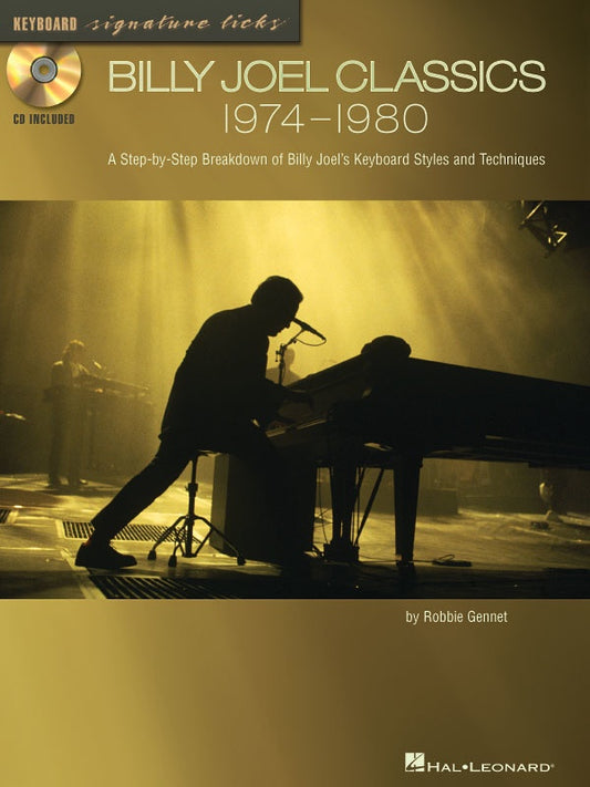 Billy Joel Classics  1974-1980 Signature Licks Book/Cd