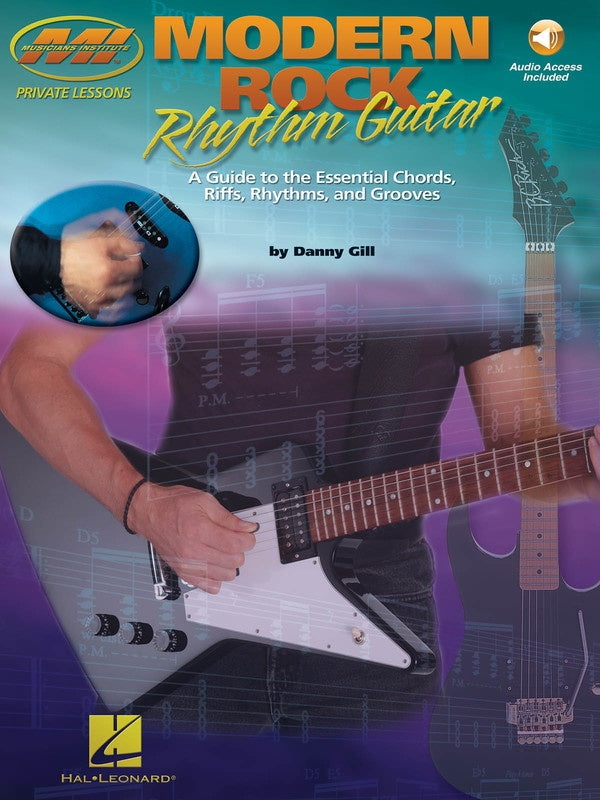 Modern Rock Rhythm Guitar Book/Cd
