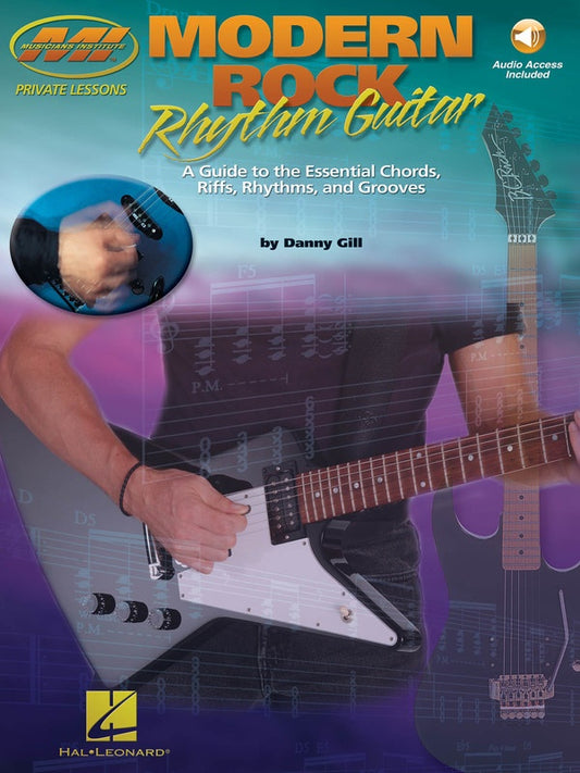 Modern Rock Rhythm Guitar Book/Cd