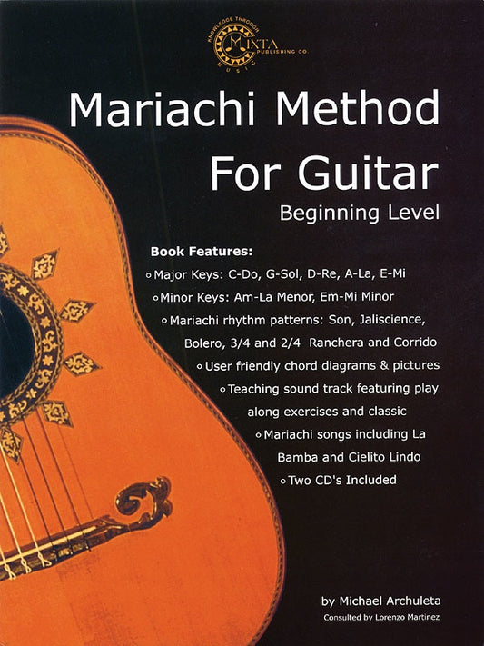 Mariachi Method For Guitar Bk/Cd