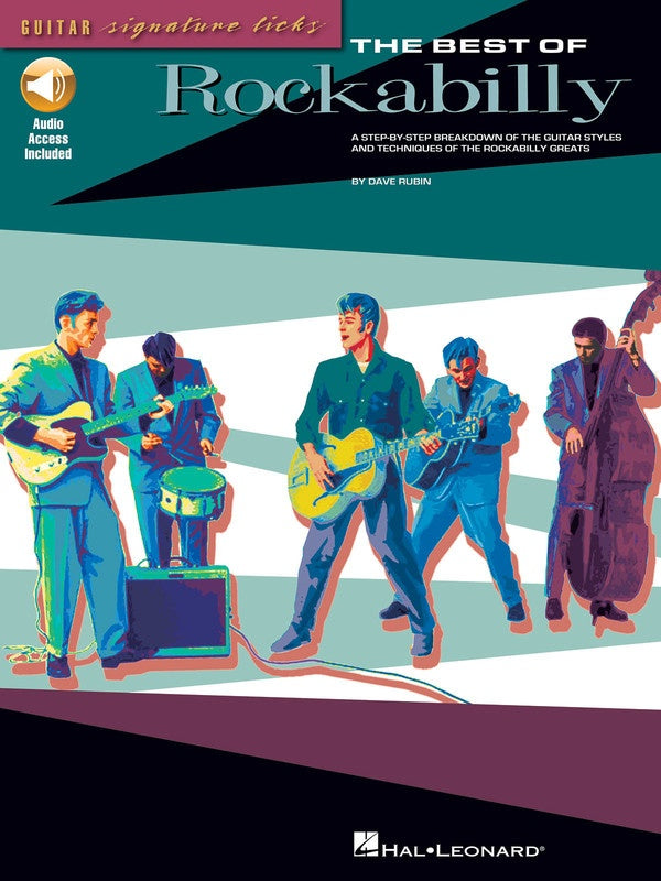 Best Of Rockabilly Signature Licks Guitar Bk/Ola