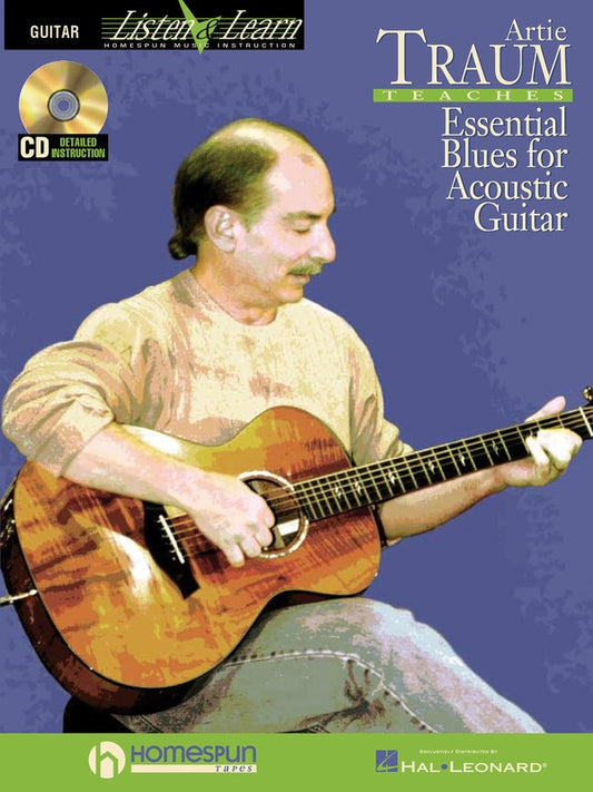 Artie Traum Teaches Essential Blues for Acoustic Guitar - Music2u