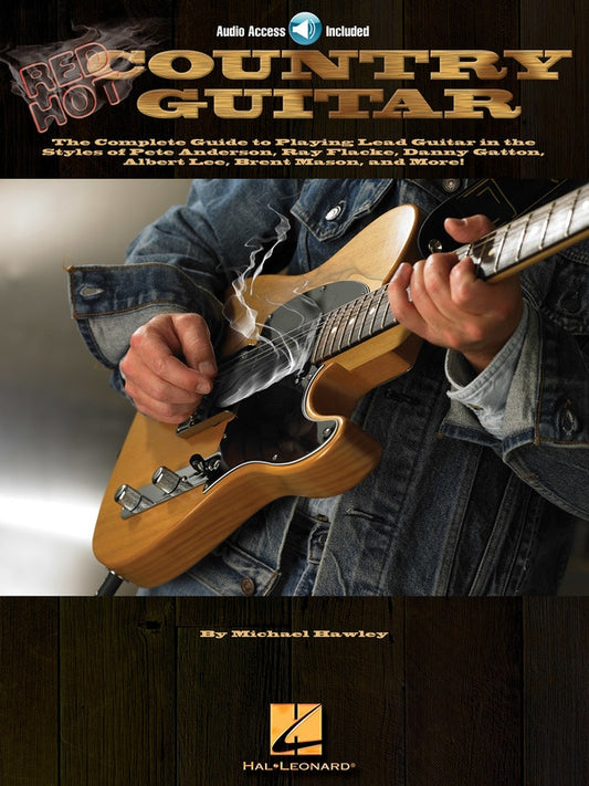 Red Hot Country Guitar Bk/Ola