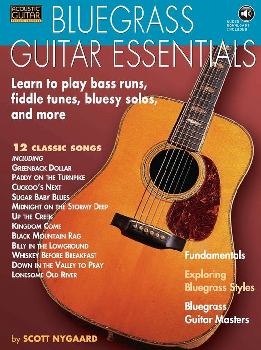Bluegrass Guitar Essentials Bk/Cd