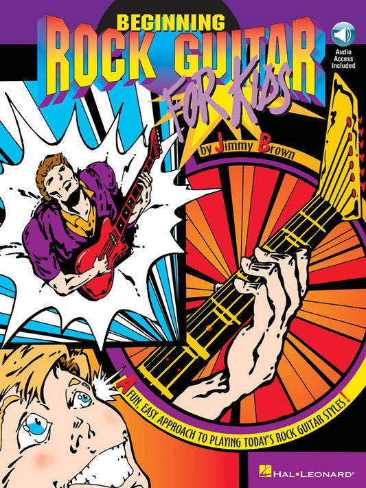 Beginning Rock Guitar For Kids Book/Cd