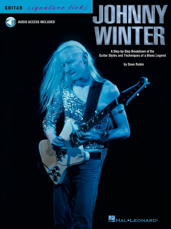 Johnny Winter Signature Licks Guitar Tab Bk/Ola