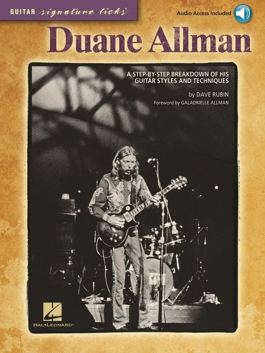 Duane Allman Signature Licks Bk/Cd