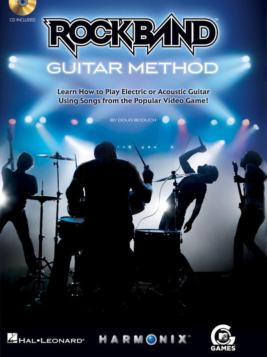 Rock Band Guitar Method Bk/Cd Gtr