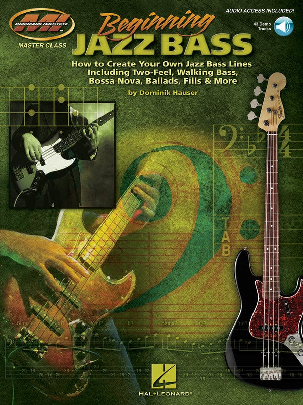 Beginning Jazz Bass Bk/Cd