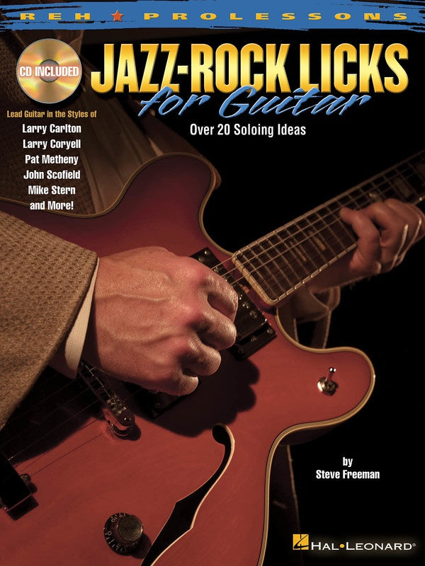 Jazz Rock Licks For Gtr Bk/Cd