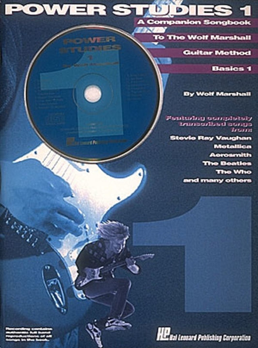 Power Studies 1 Wolf Marshall Bk/Cd Gtr
