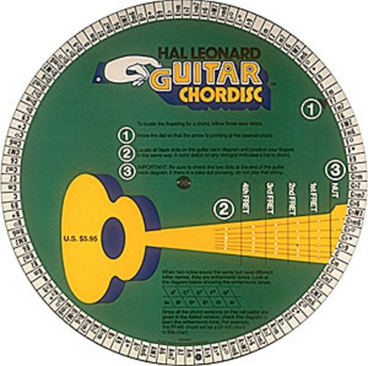 Chordisc Chord Wheel For Guitar