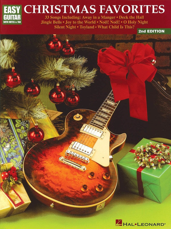 Christmas Favorites - Easy Guitar Notes Tab Book (2nd Edition)