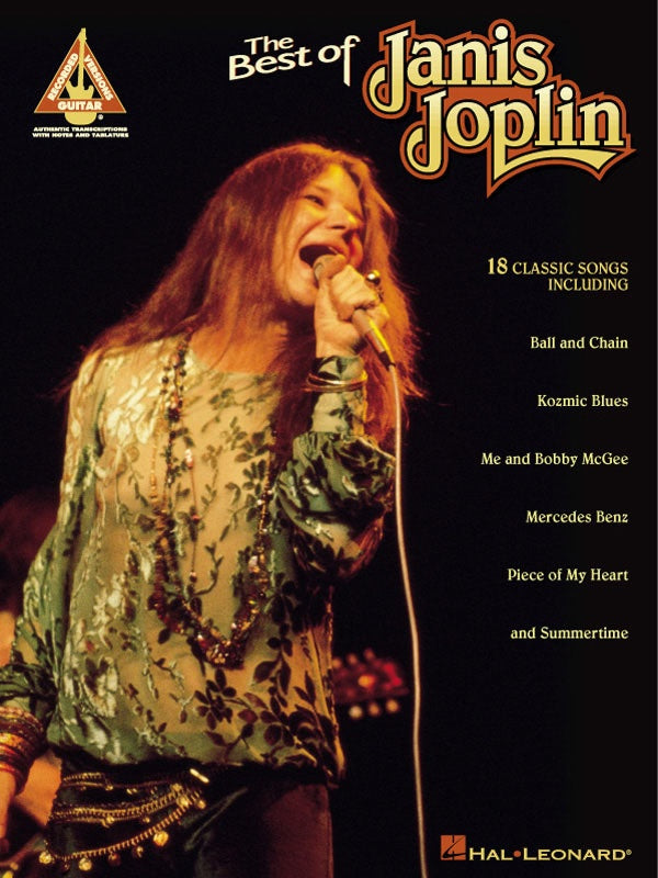 Best Of Janis Joplin Guitar Tab Book