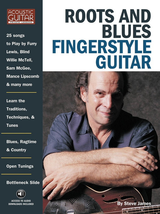 Roots And Blues Fingerstyle Gtr Bk/Ola