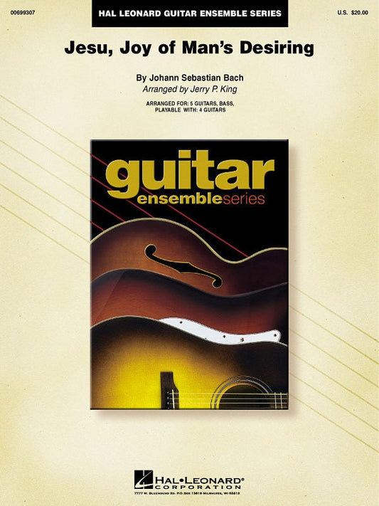 Jesu Joy Of Mans Desiring Guitar Ensemble