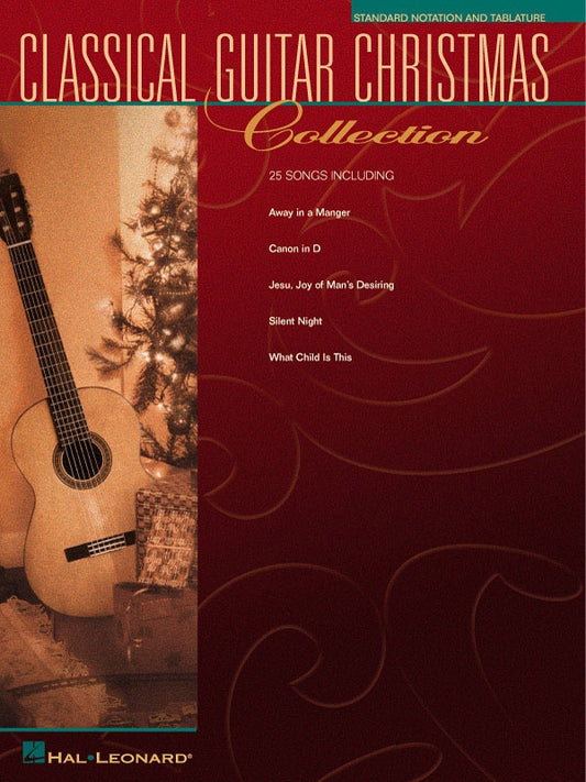 Classical Guitar Christmas Notes Tab Book