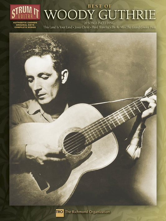 The Best Of Woodie Guthrie - Strum It Guitar Book