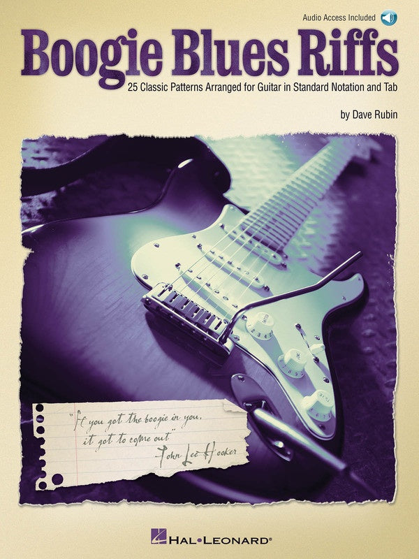 Boogie Riff Shop Boogie Blues Riffs Guitar Tab Book/Online Audio – Music2u.com.au