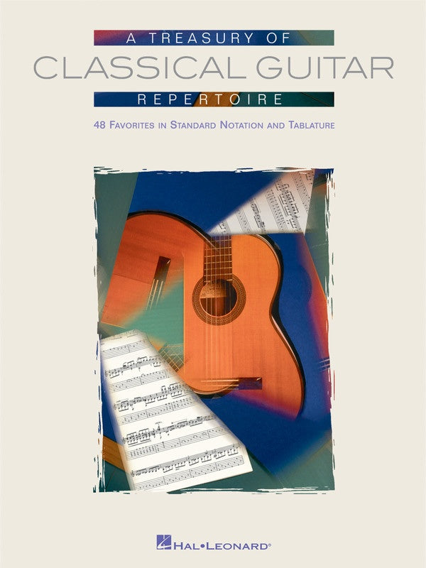 Treasury Of Classical Guitar Repertoire Notes Tab
