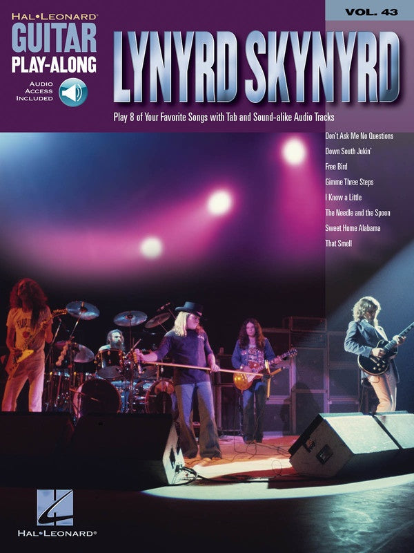 Lynyrd Skynyrd Guitar Playalong V43 Bk/Ola