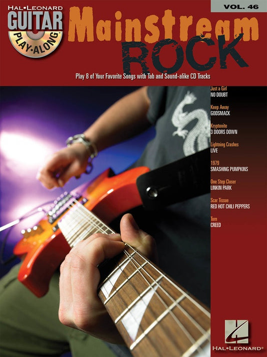 Mainstream Rock Guitar Playalong V46 Bk/Cd