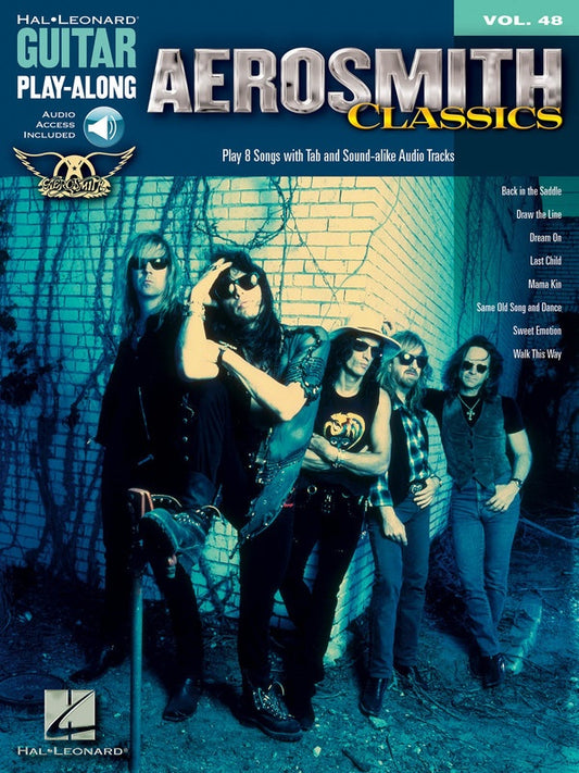 Aerosmith Classics Guitar Play Along Volume 48 Book/Ola