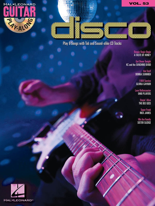 Disco Guitar Play Along V53 Bk/Cd